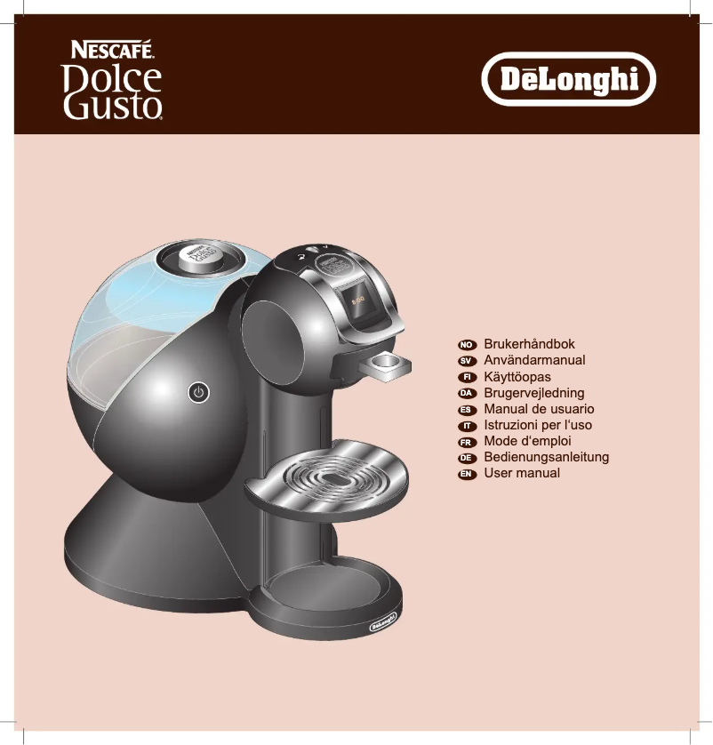 Page 1 de la notice Manuel utilisateur DeLonghi Creativa Plus