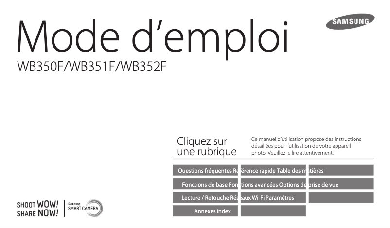 Image de la première page du manuel de l'appareil 350F Kit