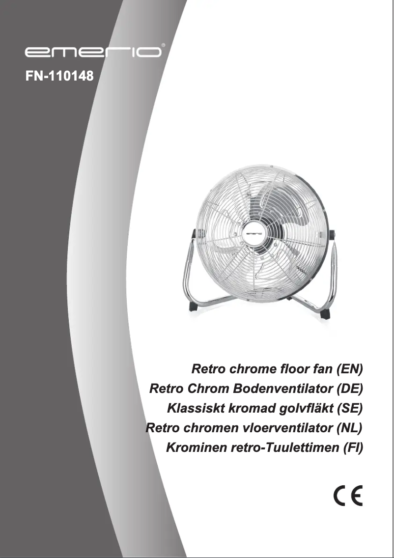 Imagen de la primera página del manual del dispositivo FN-110148
