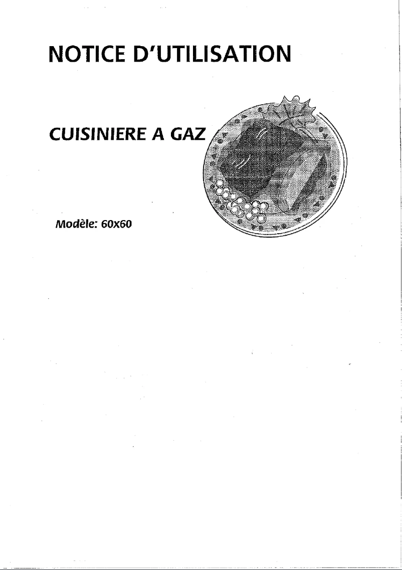 Image de la première page du manuel de l'appareil BCV 5060