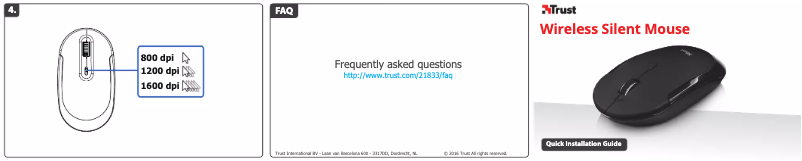 Page n°1 - Manuel utilisateur Trust Mute 21833