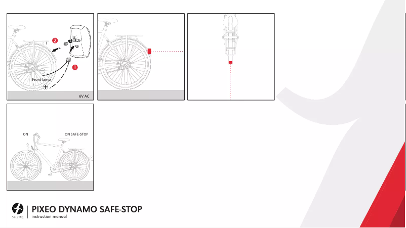 Page 1 de la notice Manuel utilisateur Spanninga Pixeo