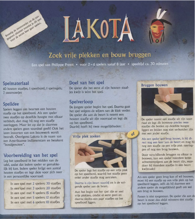 Page n°1 - Manuel utilisateur White Goblin Games Lakota