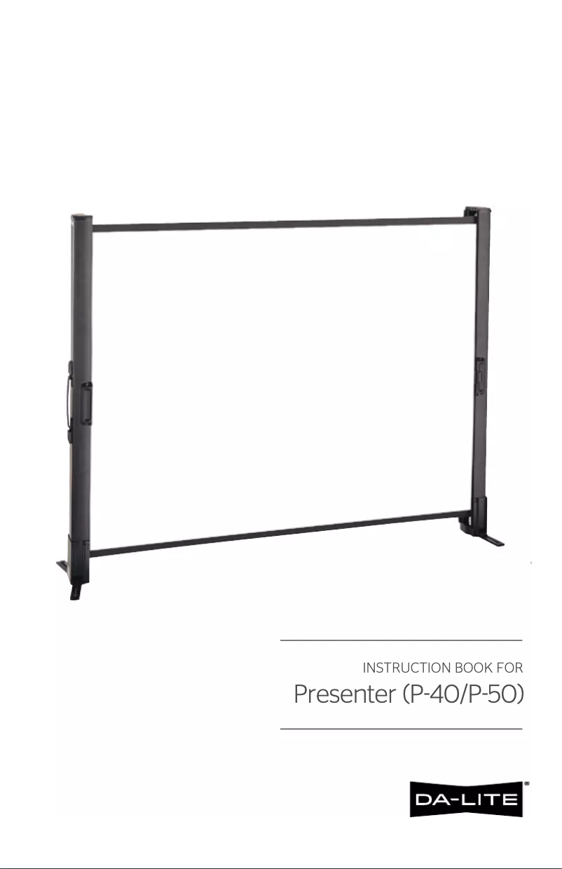 Image de la première page du manuel de l'appareil Presenter 11833