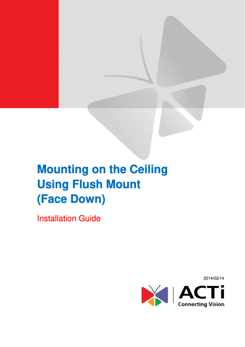 Page 1 de la notice Manuel utilisateur ACTi PMAX-1011