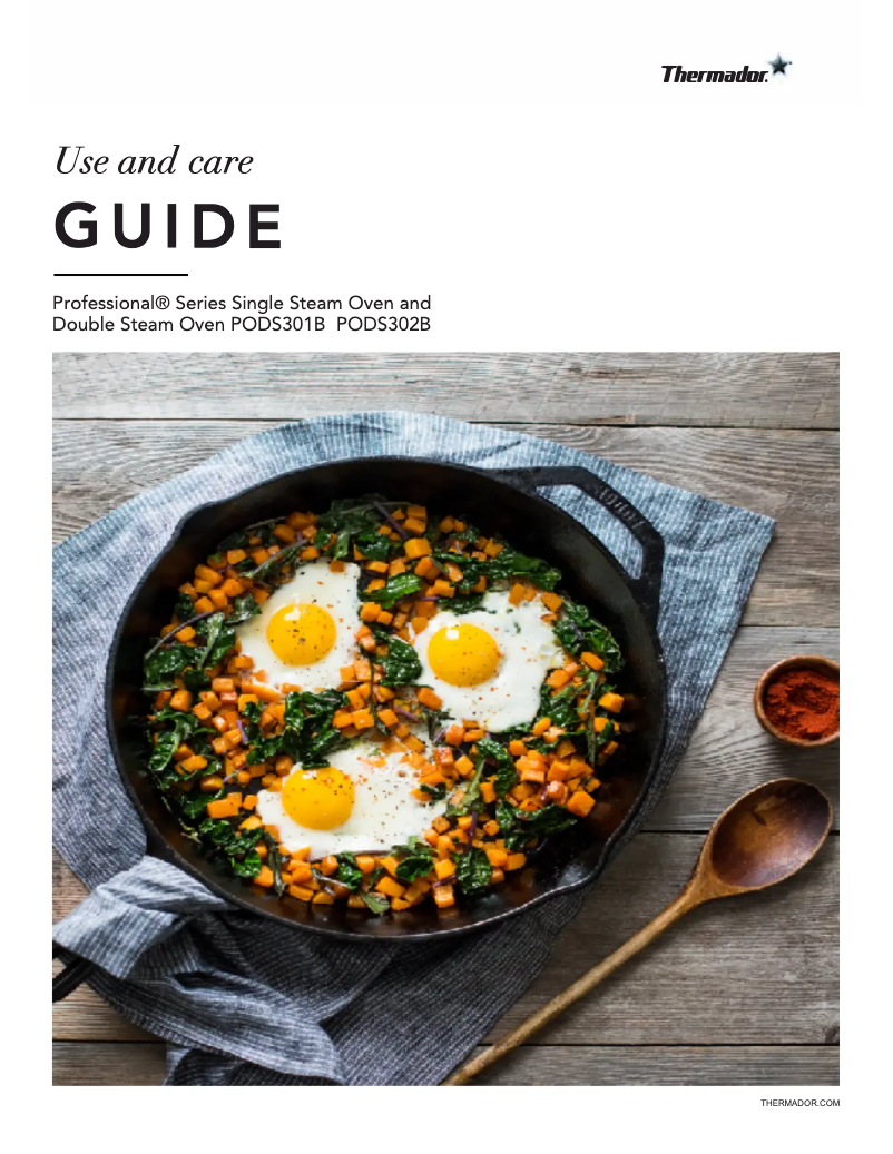 Image de la première page du manuel de l'appareil PODS301B