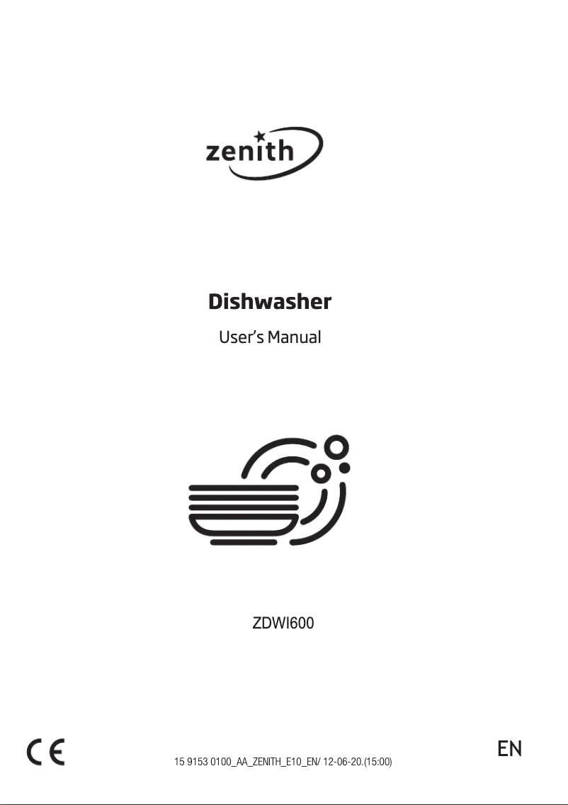 Page n°1 - Manuel utilisateur Zenith ZDWI600