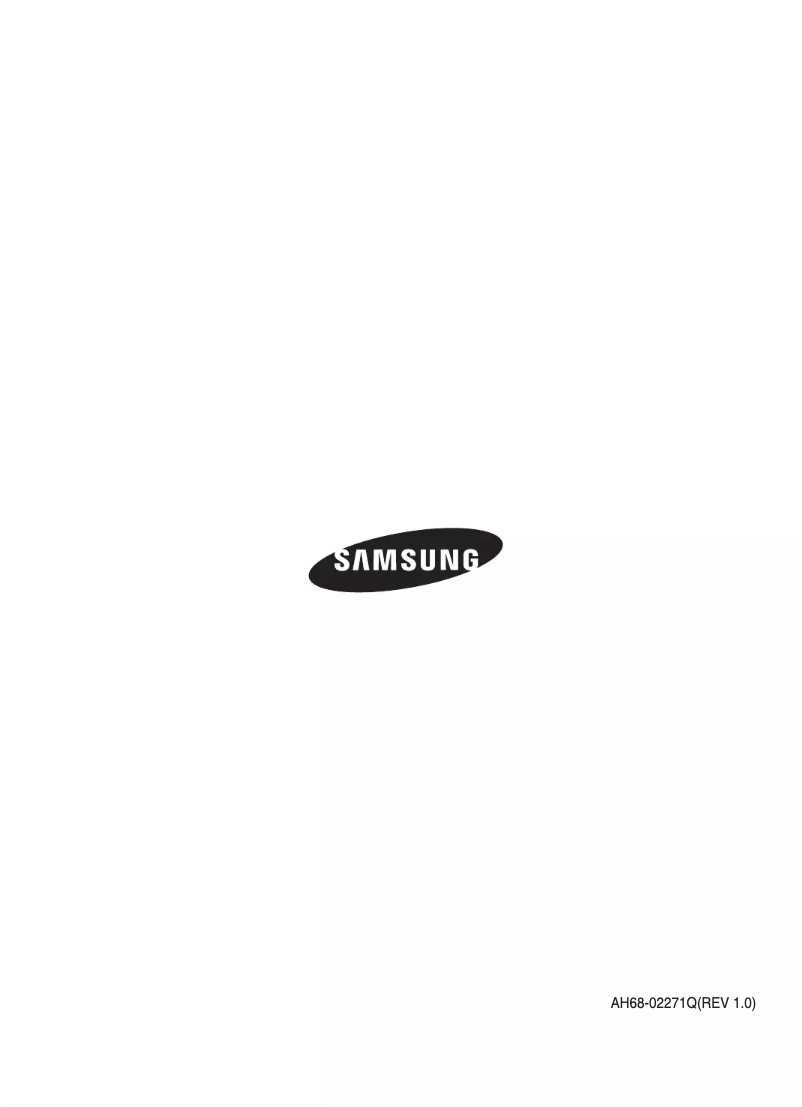 Page n°1 - Manuel utilisateur Samsung MM-C330D