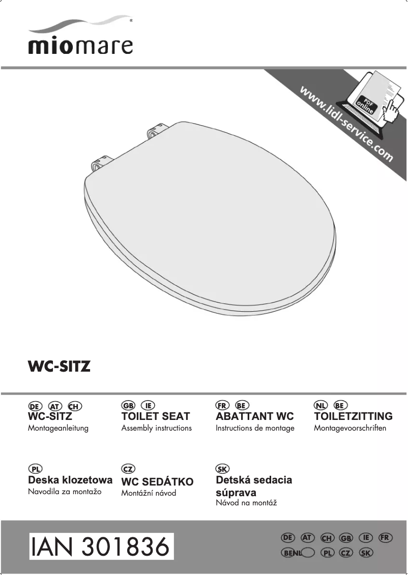 Página 1 del manual Manual de usuario Miomare IAN 301836