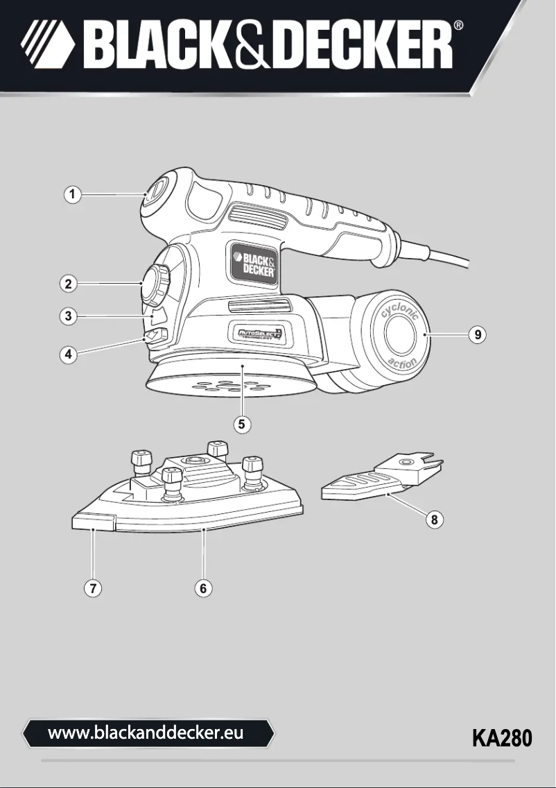 Página 1 del manual Manual de usuario Black & Decker KA280K