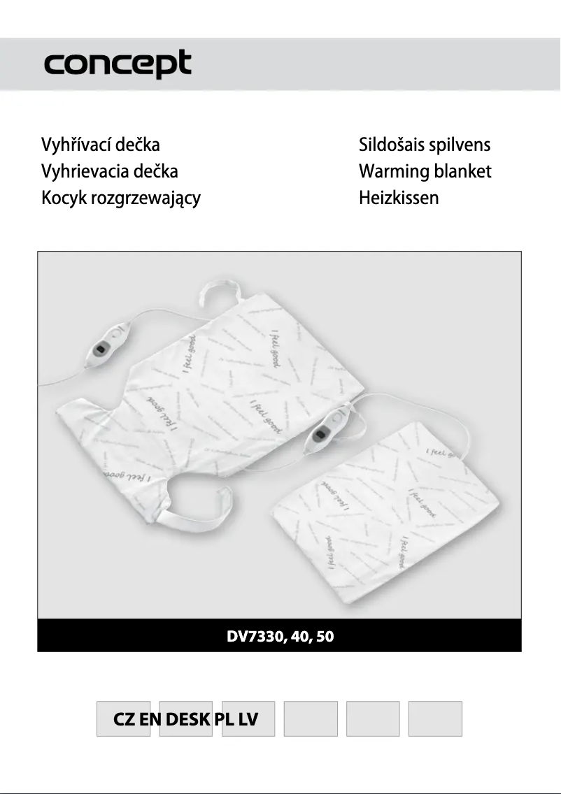 Page 1 de la notice Manuel utilisateur Concept DV-7330