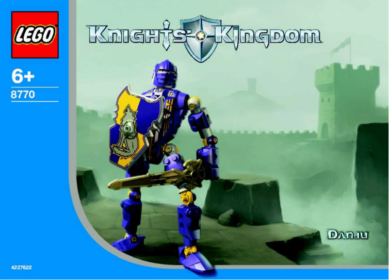 Page 1 de la notice Manuel utilisateur Lego Knights' Kongdom Heros A