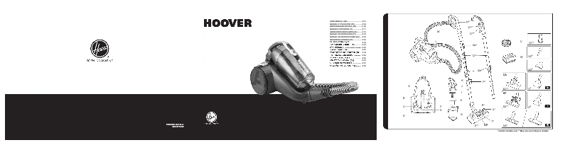 Página 1 del manual Manual de usuario Hoover Reactiv RC81_RC16011