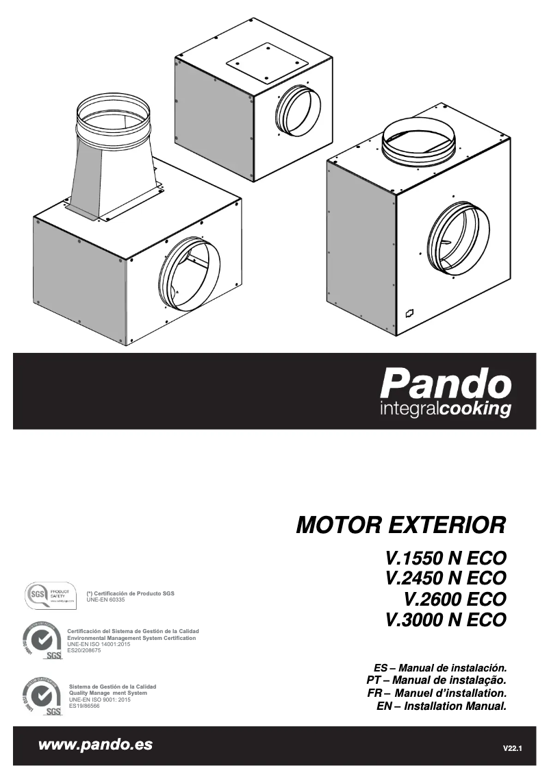 Image de la première page du manuel de l'appareil P-1001