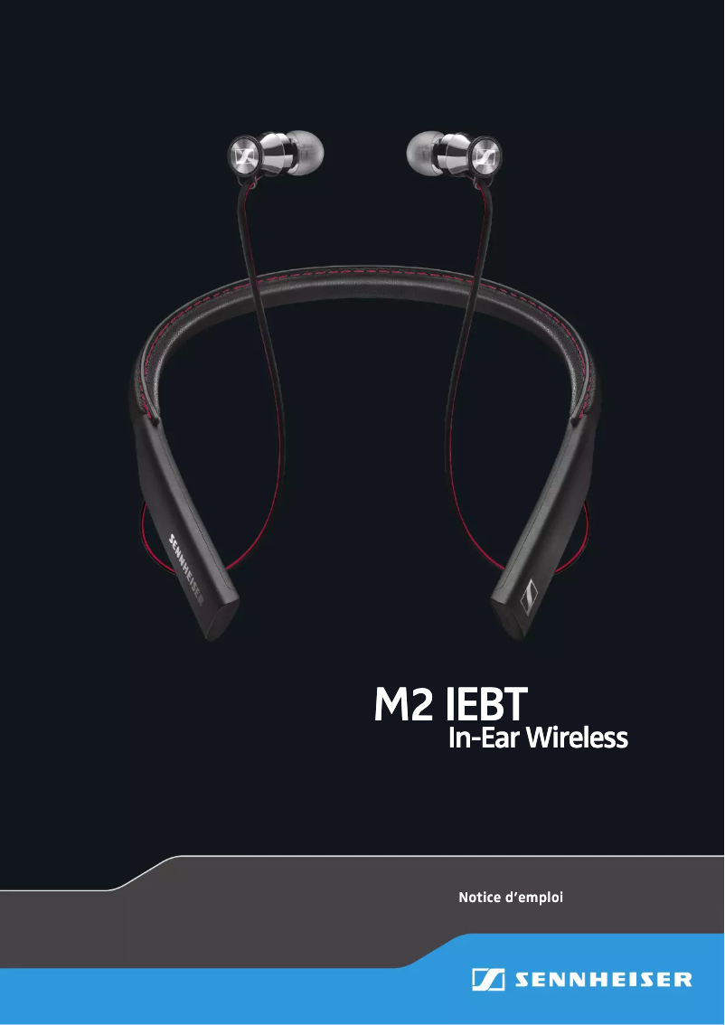 Image de la première page du manuel de l'appareil MOMENTUM In-Ear Wireless Black