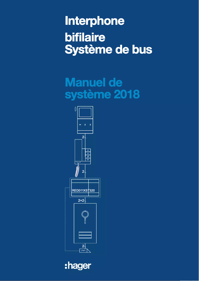 Page 1 de la notice Brochure Hager TN733