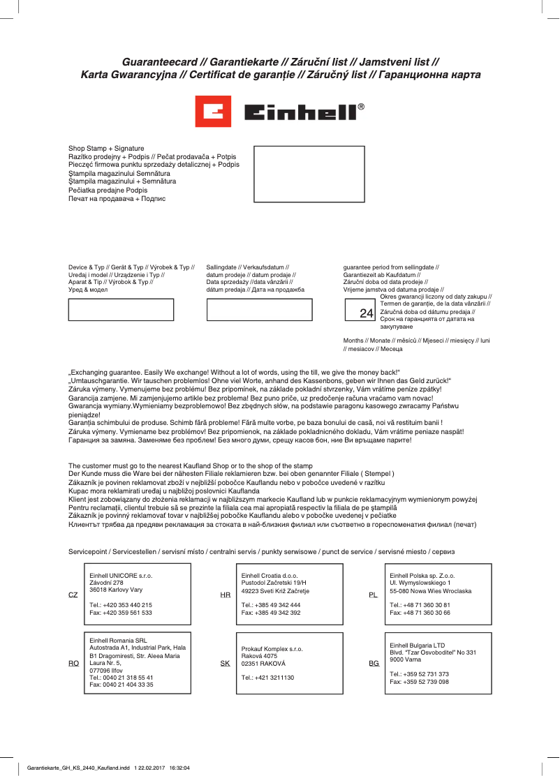 Image de la première page du manuel de l'appareil BT-GG 30 K