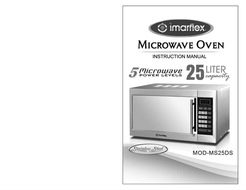 Page n°1 - Manuel utilisateur Imarflex MOD-MS25DS
