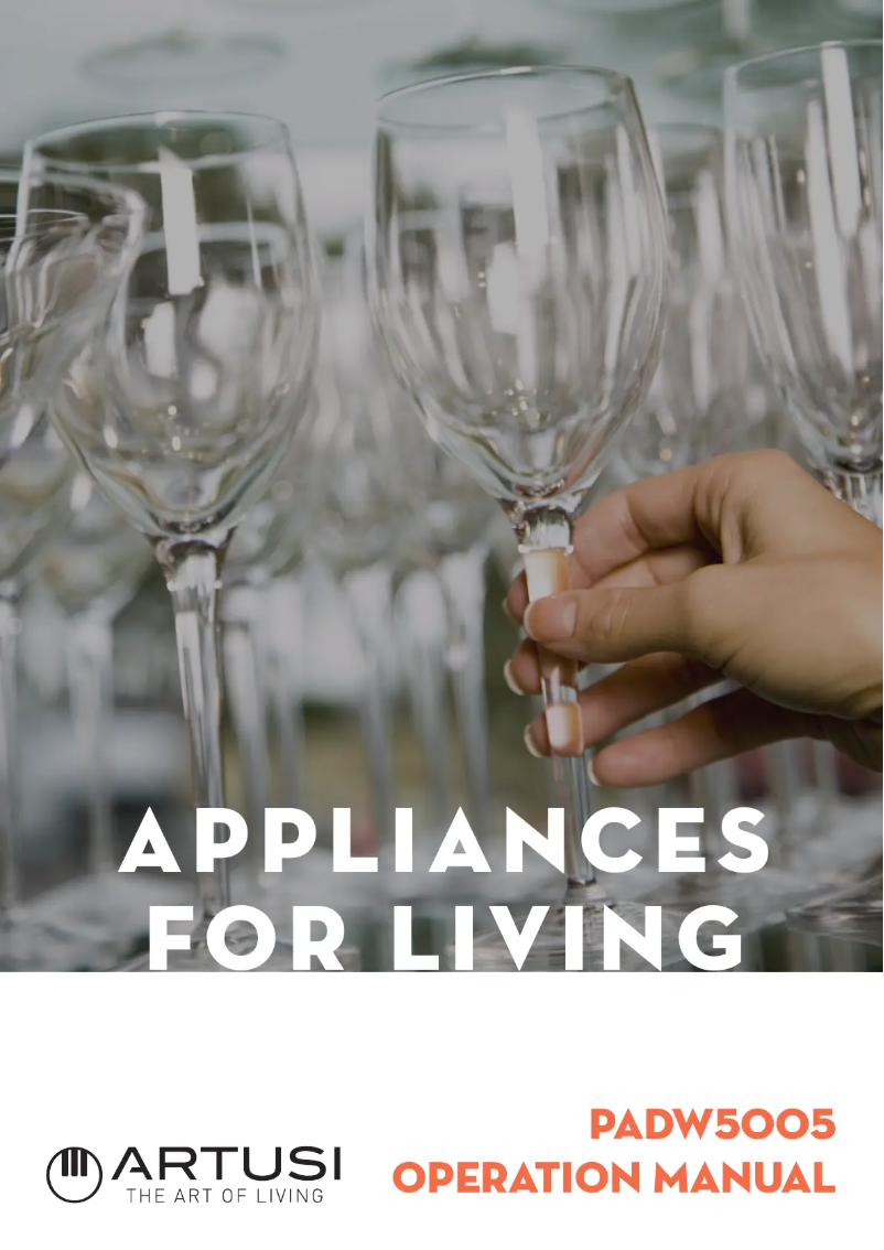 Image de la première page du manuel de l'appareil PADW5005W