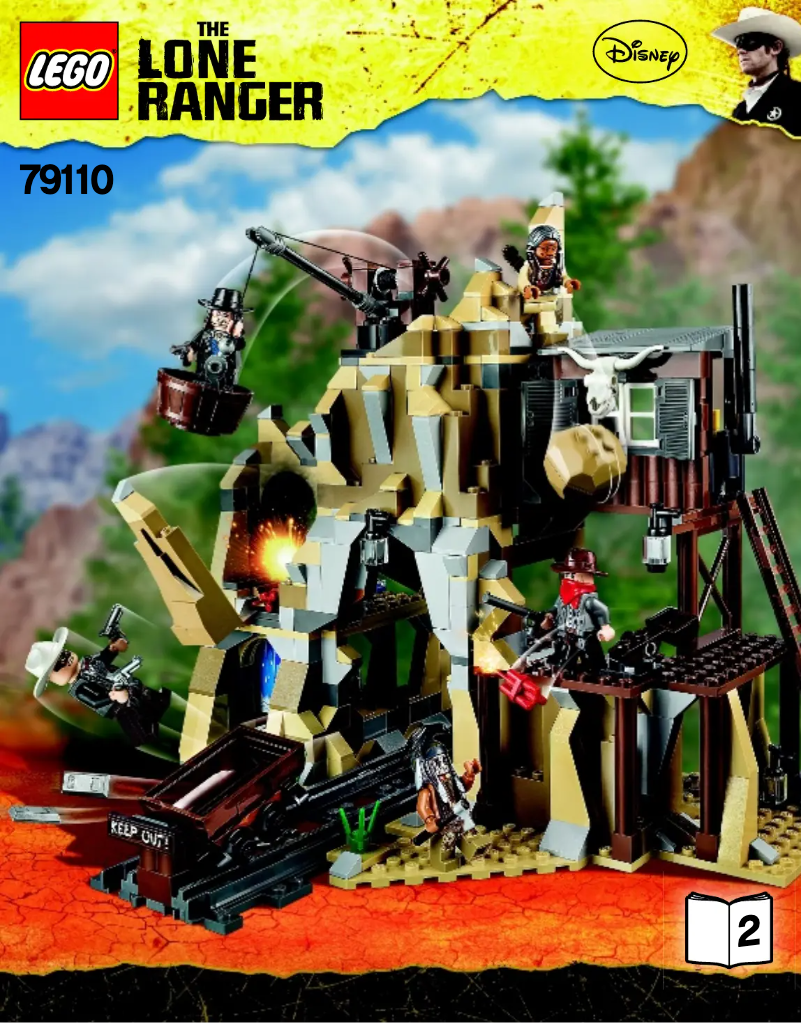 Page n°1 - Manuel utilisateur Lego The Lone Ranger 79110