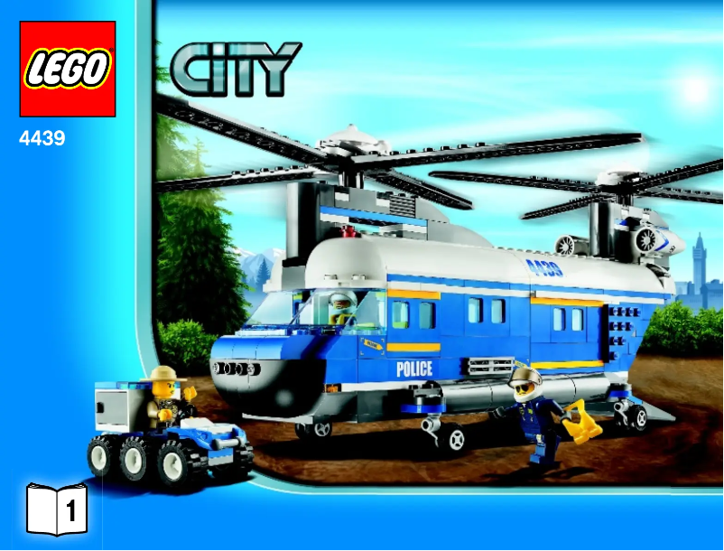 Page 1 de la notice Manuel utilisateur Lego Heavy-lift Helicopter