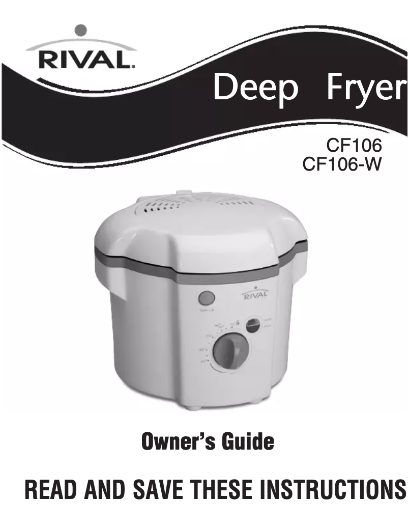 Página 1 del manual Manual de usuario Rival CF106-W