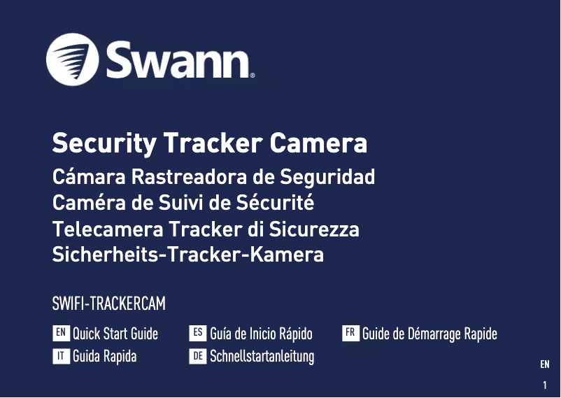 Page n°1 - Manuel utilisateur Swann SWIFI-TRACKCM32GB