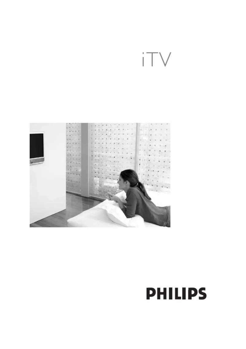 Page n°1 - Manuel utilisateur Philips 20FT3310