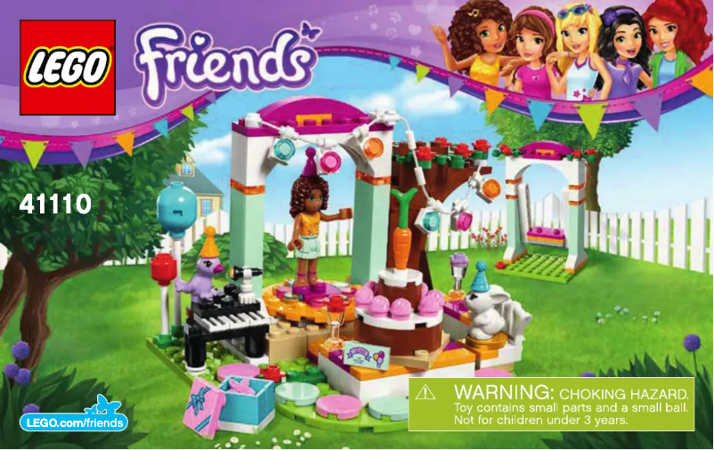 Page 1 de la notice Manuel utilisateur Lego Friends 41110