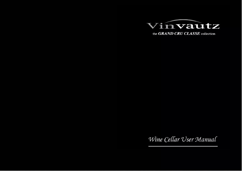 Page 1 de la notice Manuel utilisateur Vinvautz VZ45BDBU