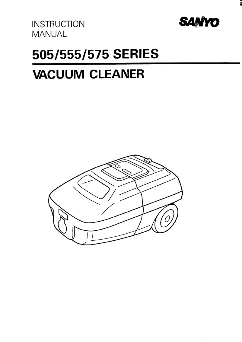 Page 1 de la notice Manuel utilisateur Sanyo SC-555