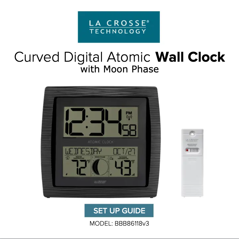 Image de la première page du manuel de l'appareil BBB86118V3