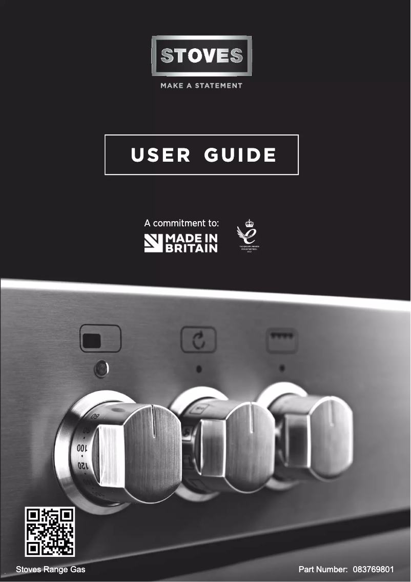 Page n°1 - Manuel utilisateur Stoves Precision Deluxe S900G