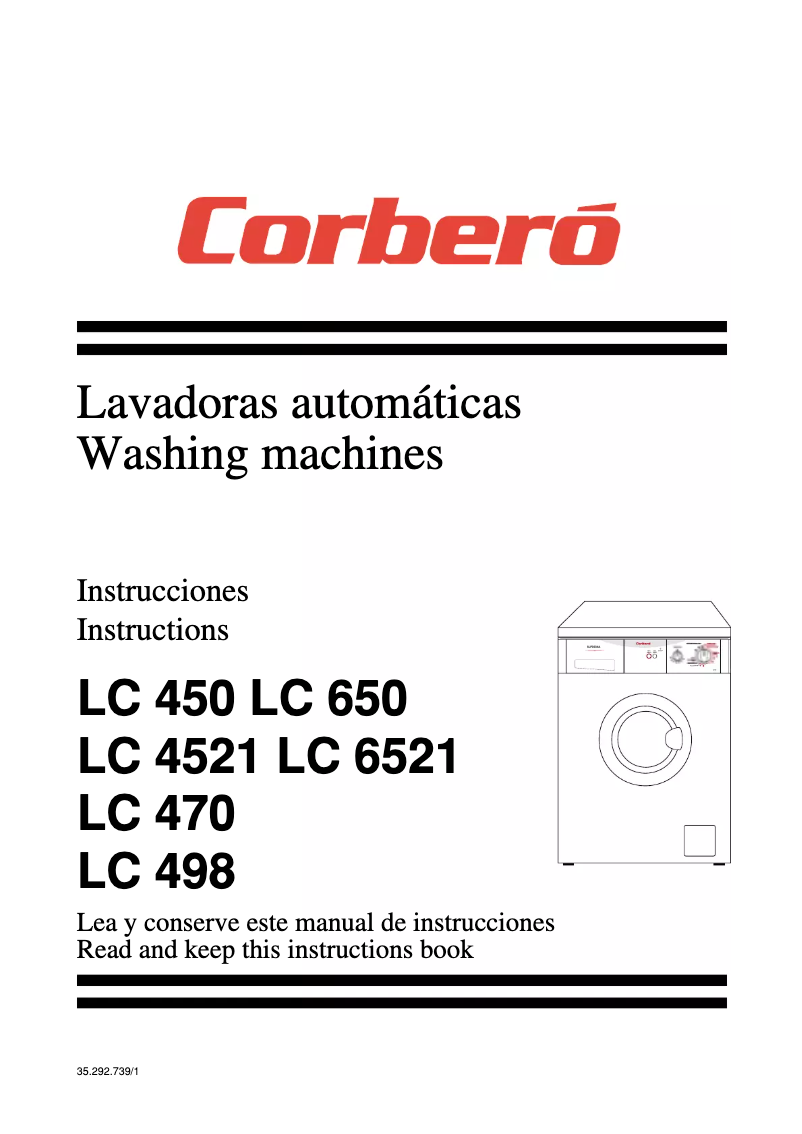 Page n°1 - Manuel utilisateur Corbero LC4521
