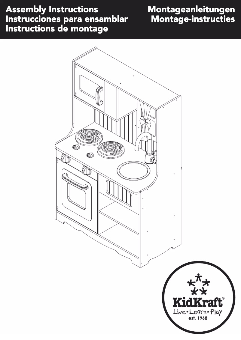 Image de la première page du manuel de l'appareil Red Country Kitchen