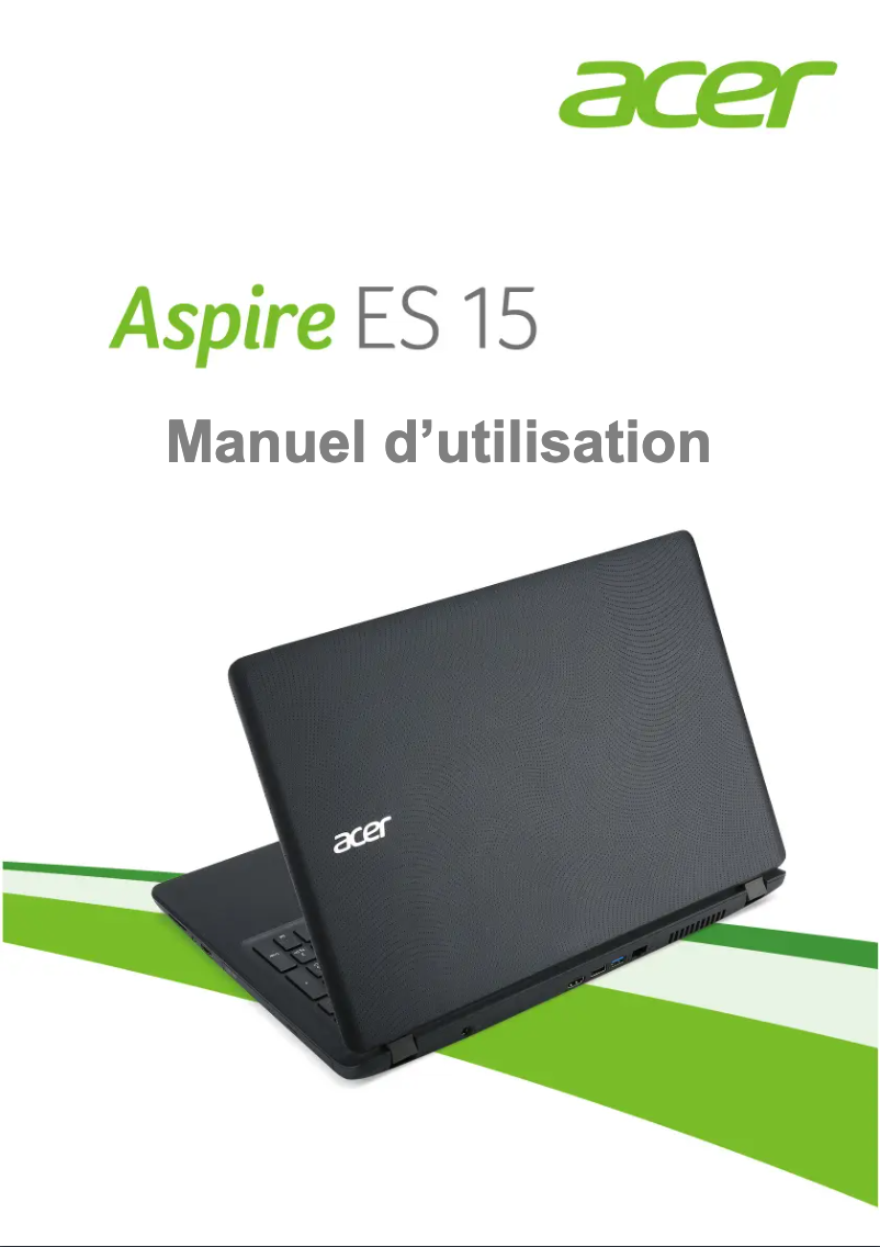Página 1 del manual Manual de usuario Acer Aspire ES1-572