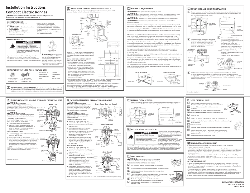 Image de la première page du manuel de l'appareil JA624RNSS