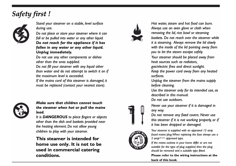 Página 1 del manual Manual de usuario Carlton FS1000