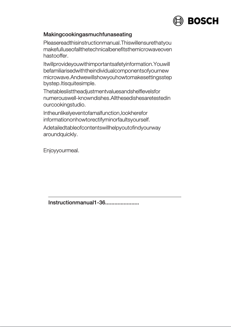 Image de la première page du manuel de l'appareil HMT84M461B