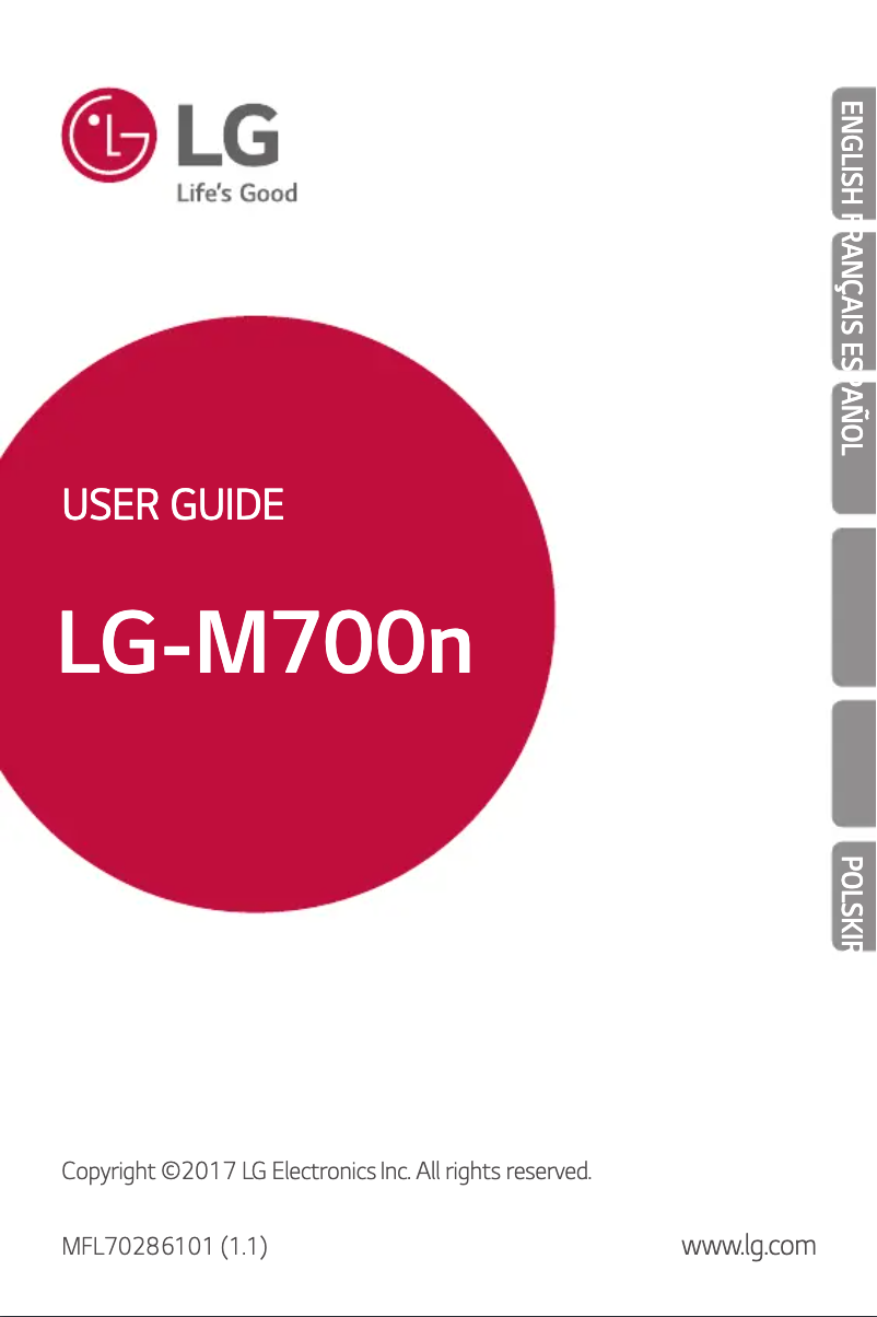 Page n°1 - Manuel utilisateur LG Q6