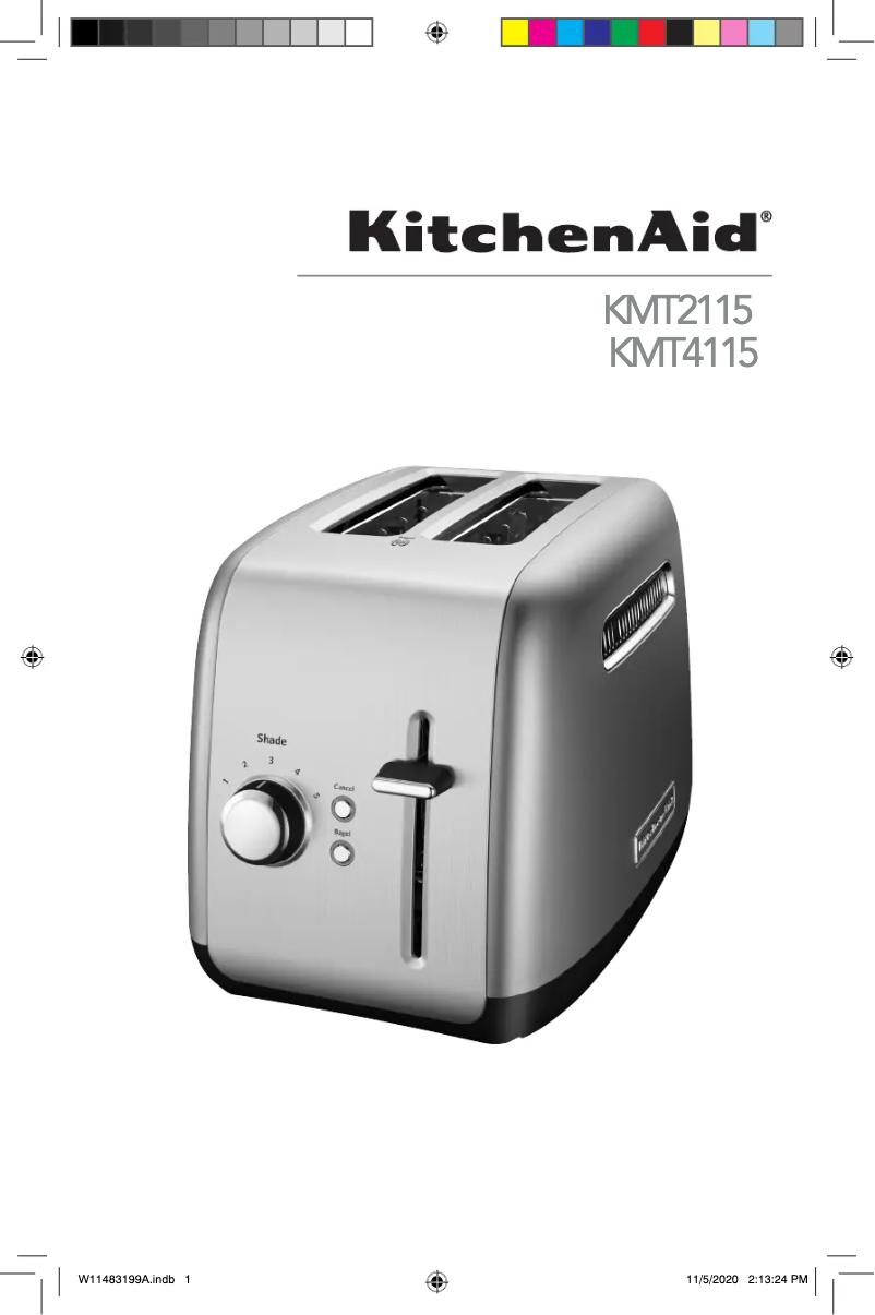 Page 1 de la notice Guide d'installation KitchenAid KMT4115
