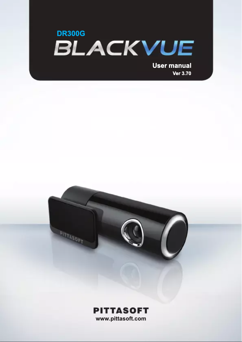 Image de la première page du manuel de l'appareil DR300G