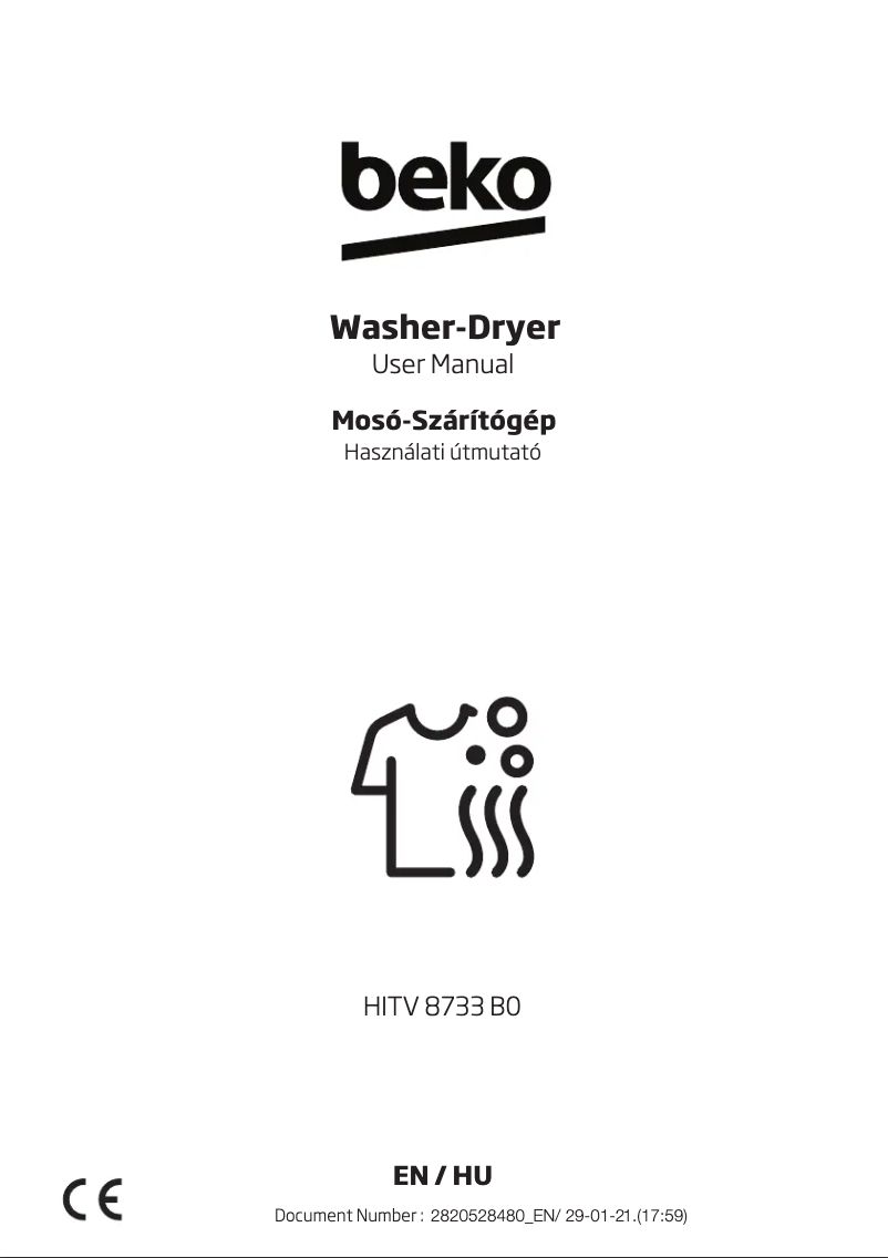 Image de la première page du manuel de l'appareil HITV 8733 B0