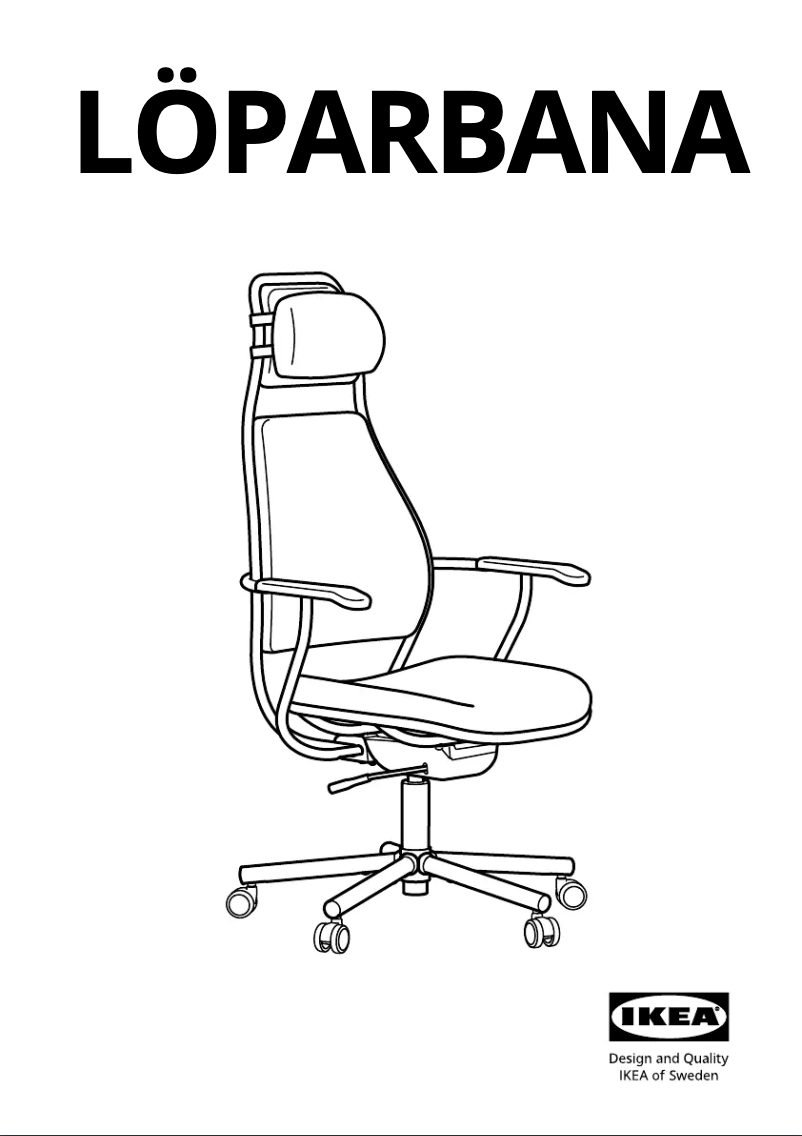 Image de la première page du manuel de l'appareil LÖPARBANA 905.863.27