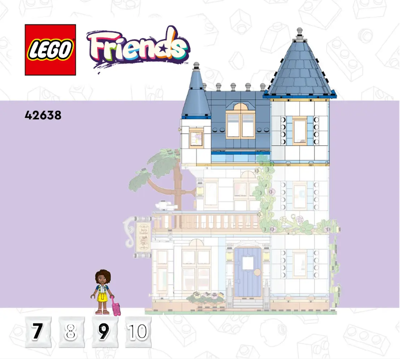 Page 1 de la notice Manuel utilisateur Lego Friends 42638