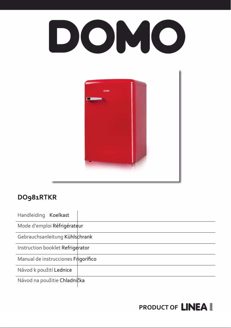 Image de la première page du manuel de l'appareil DO981RTKR