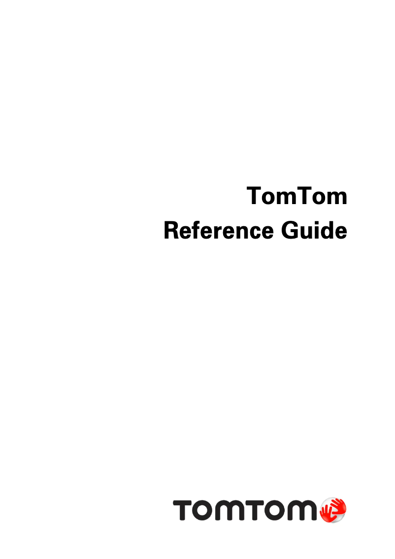 Page n°1 - Manuel utilisateur TomTom Via 135