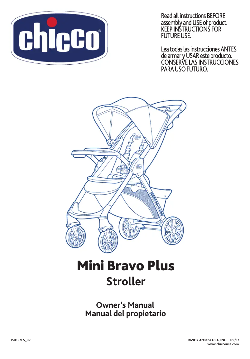 Página 1 del manual Manual de usuario Chicco Mini Bravo Plus