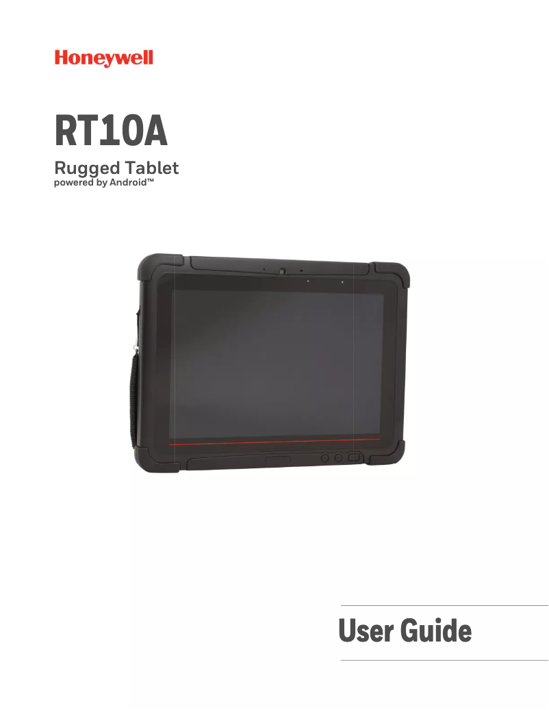 Image de la première page du manuel de l'appareil RT10A