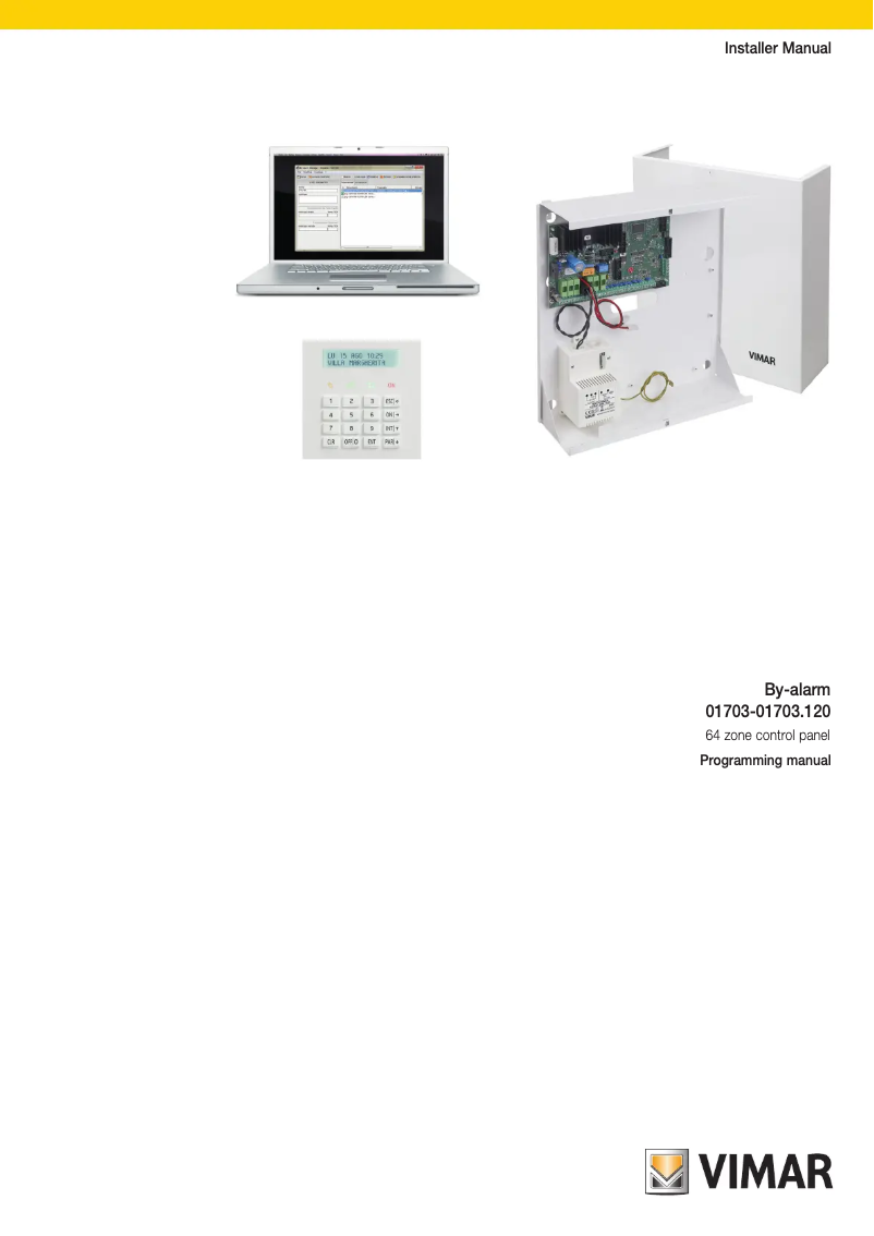 Page n°1 - Manuel utilisateur Vimar 01703.120